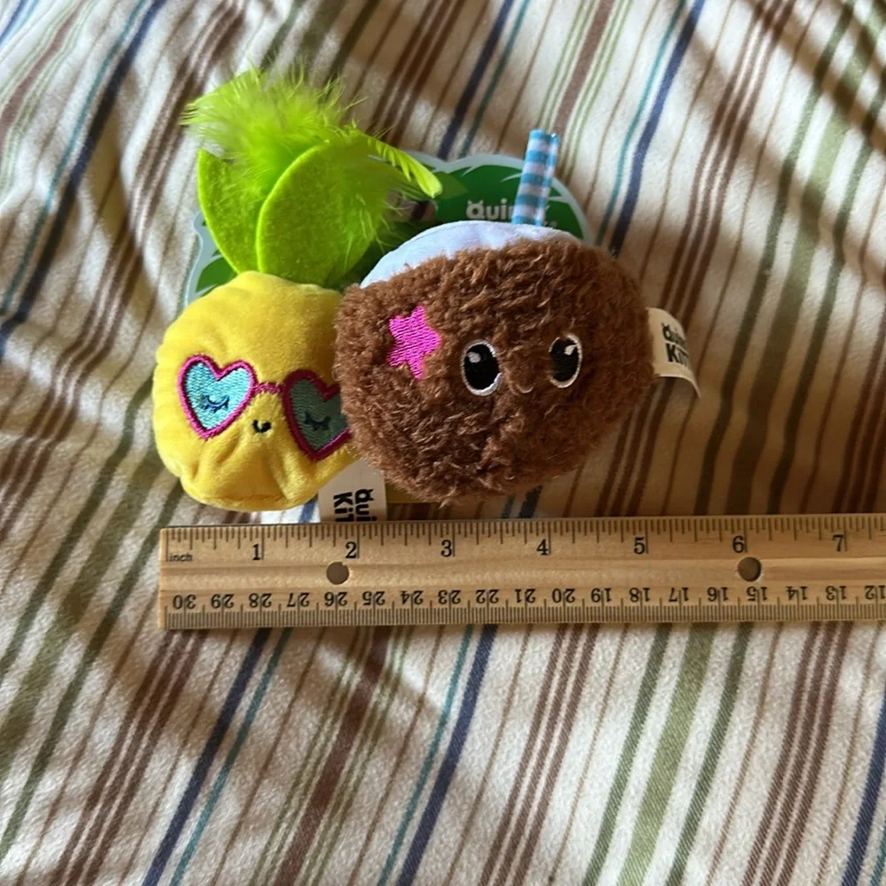 Quirky Kitty Purrfect Pina Colada Catnip Cat Toys